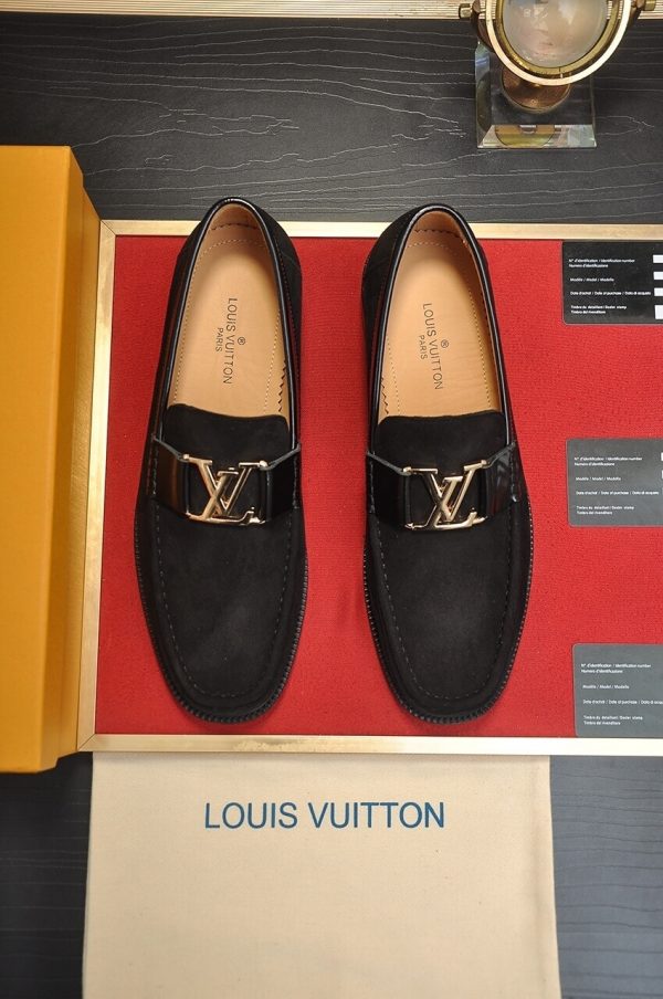 Louis Vuitton Major loafers.