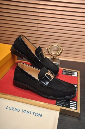 Louis Vuitton Major loafers.