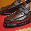 Louis Vuitton Major loafers.
