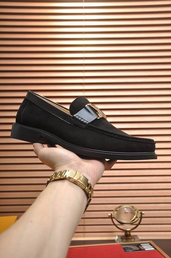 Louis Vuitton Major loafers.