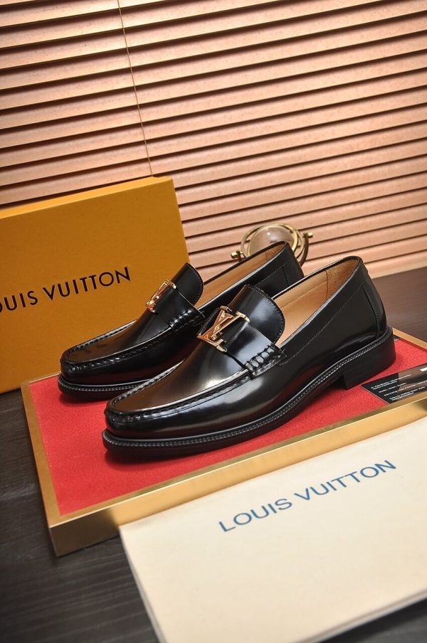 Louis Vuitton Major loafers.