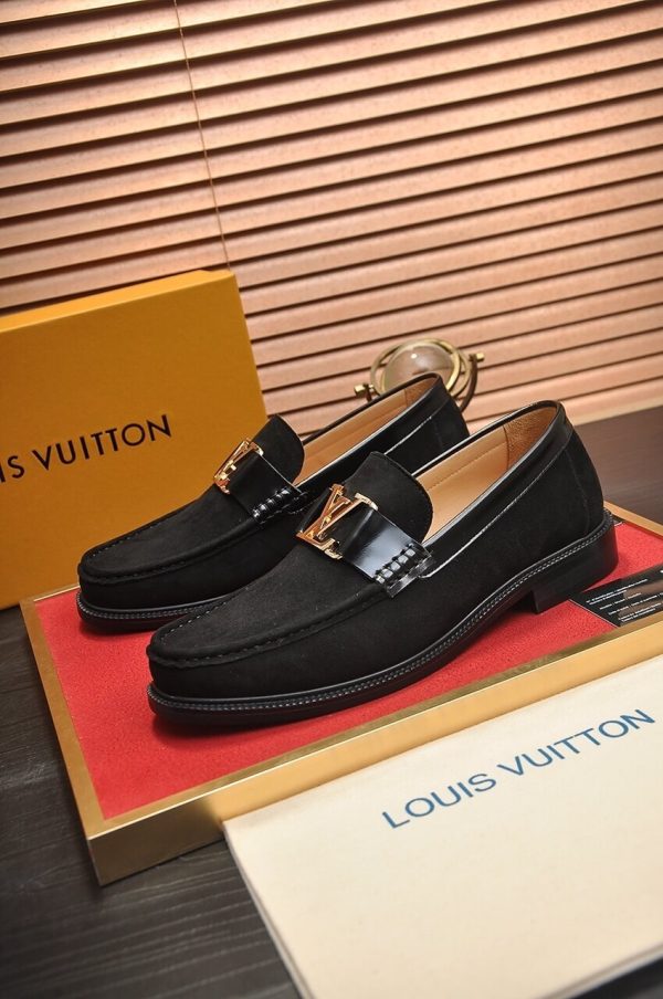 Louis Vuitton Major loafers.