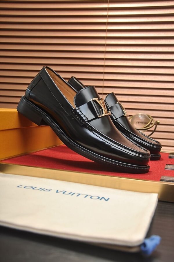 Louis Vuitton Major loafers.