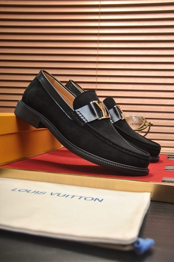 Louis Vuitton Major loafers.
