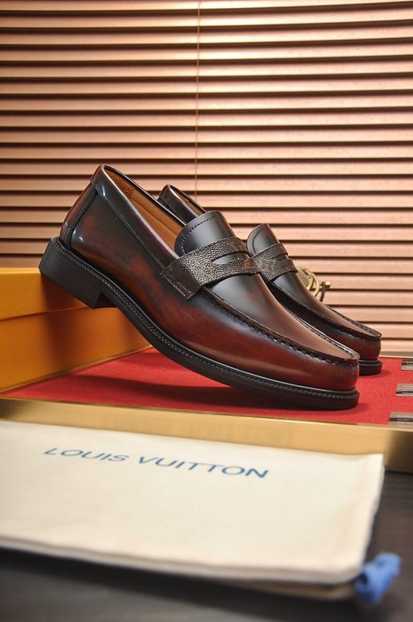 Louis Vuitton Major loafers.