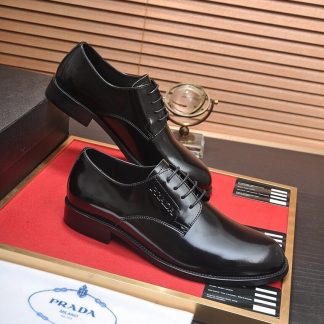 Luxury-Inspired Sneakers & Designer-Style Fashion 3 Prada leather men's oxford dress shoe.