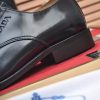 Prada leather men's oxford dress shoe.