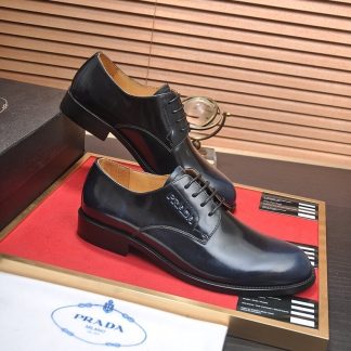 Luxury-Inspired Sneakers & Designer-Style Fashion 2 Prada leather men's oxford dress shoe.