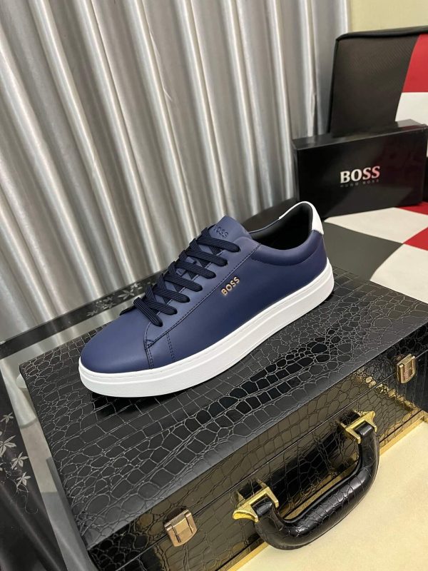BOSS Belwar smooth leather low-top sneakers