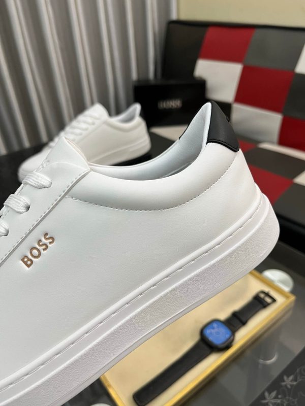 BOSS Belwar smooth leather low-top sneakers