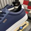 BOSS Belwar smooth leather low-top sneakers