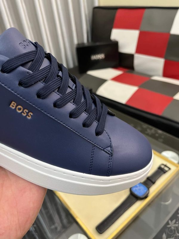 BOSS Belwar smooth leather low-top sneakers
