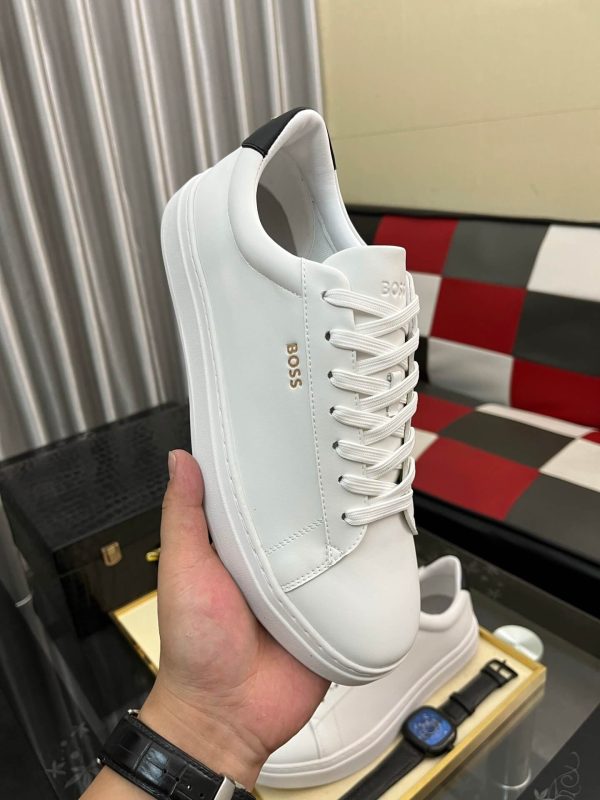 BOSS Belwar smooth leather low-top sneakers