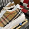 _Burberry- Leather -and -Check -Terrace -Sneakers (4) Burberry Leather and Check Terrace Sneakers