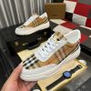 _Burberry- Leather -and -Check -Terrace -Sneakers (6) Burberry Leather and Check Terrace Sneakers