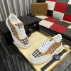 _Burberry- Leather -and -Check -Terrace -Sneakers (8) Burberry Leather and Check Terrace Sneakers