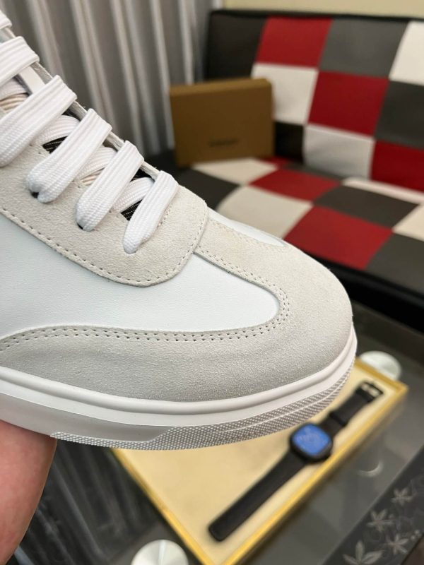 Burberry Terrace Check leather