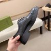 Gucci -Men's -black -leather -lace-up- shoes (6) Gucci Men's black leather lace-up shoes