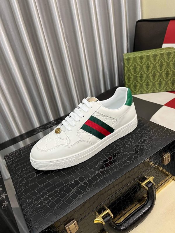 Gucci Screener leather low-top sneakers