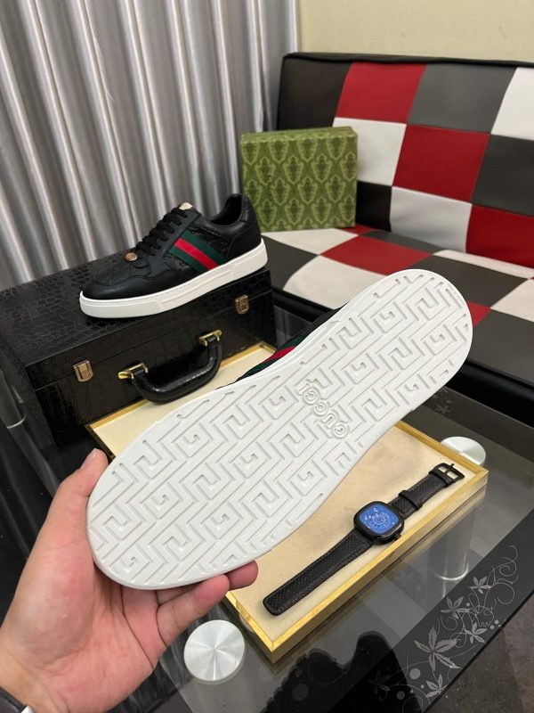 Gucci Screener leather low-top sneakers
