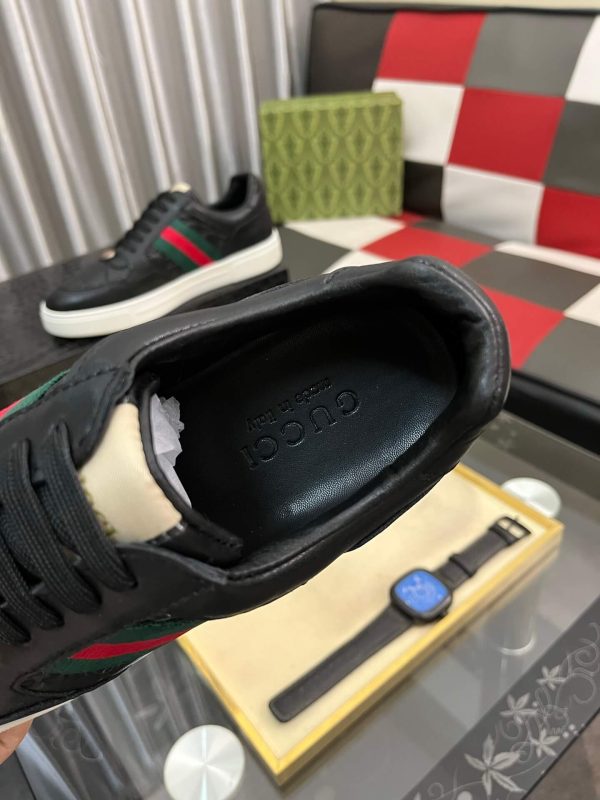 Gucci Screener leather low-top sneakers