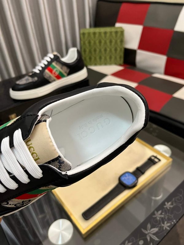 Gucci Screener leather low-top sneakers