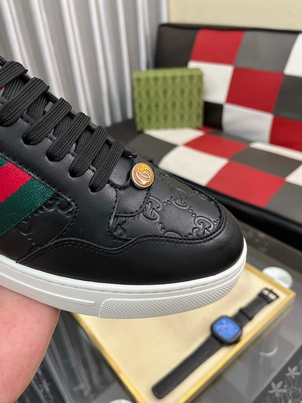 Gucci Screener leather low-top sneakers