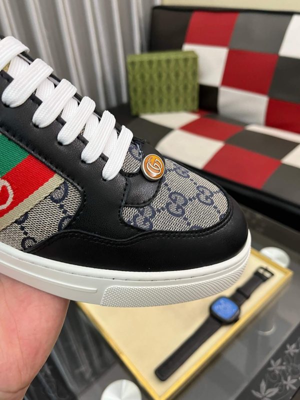 Gucci Screener leather low-top sneakers