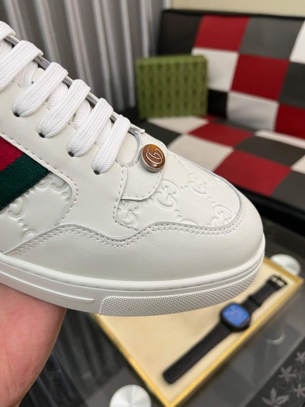 Gucci Screener leather low-top sneakers