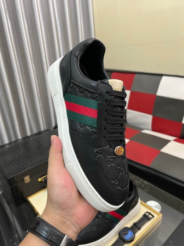 Gucci Screener leather low-top sneakers
