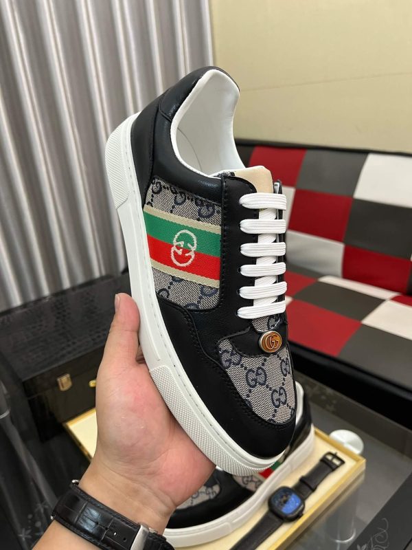 Gucci Screener leather low-top sneakers