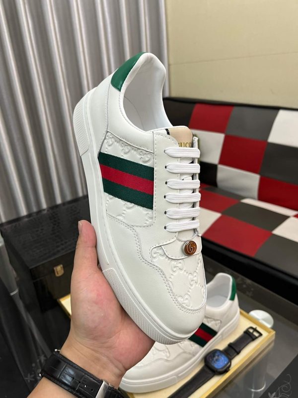 Gucci Screener leather low-top sneakers