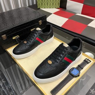 Gucci Screener leather low-top sneakers