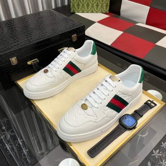 Gucci Screener leather low-top sneakers