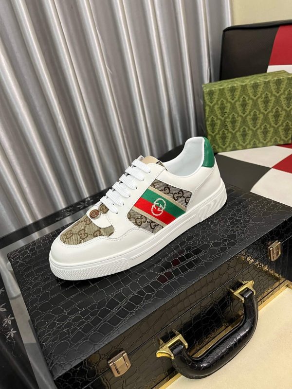 Gucci Screener leather low-top sneakers