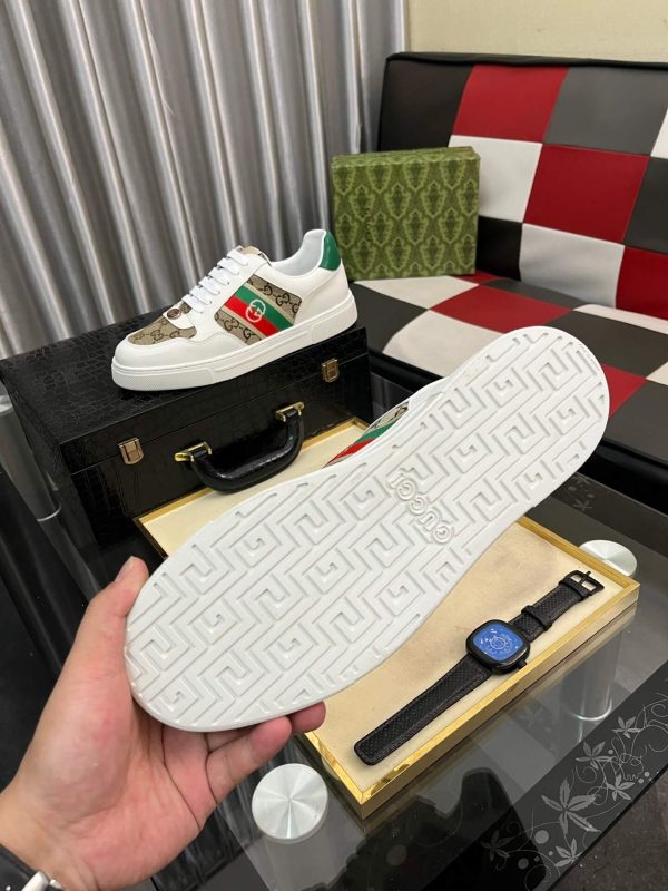 Gucci Screener leather low-top sneakers