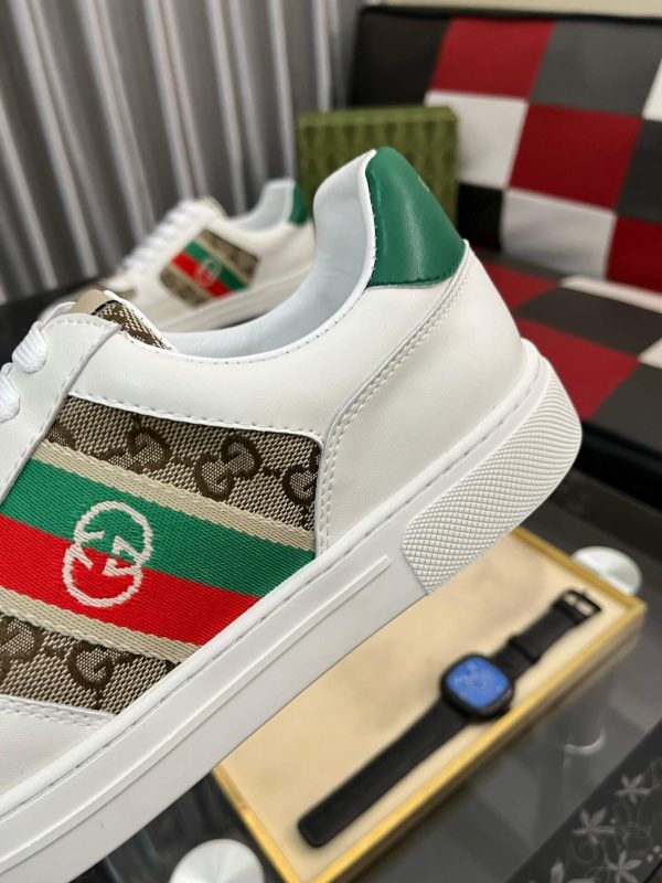 Gucci Screener leather low-top sneakers