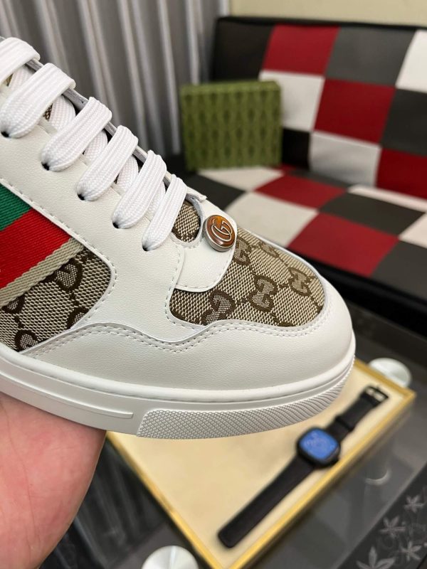 Gucci Screener leather low-top sneakers