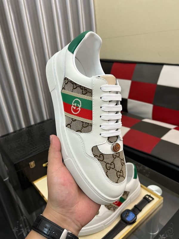 Gucci Screener leather low-top sneakers