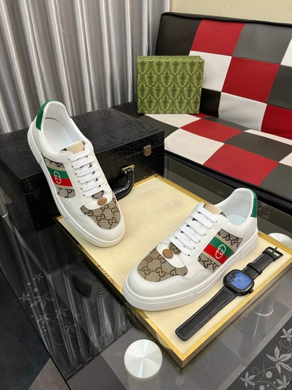 Gucci Screener leather low-top sneakers