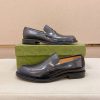 Gucci black leather penny loafers (5) Gucci black leather penny loafers