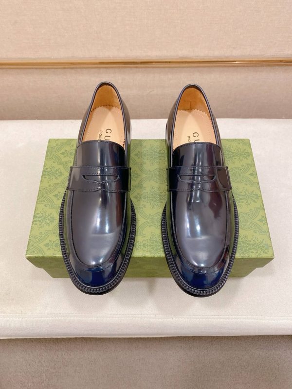Gucci black leather penny loafers (6) Gucci black leather penny loafers