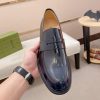 Gucci black leather penny loafers (9) Gucci black leather penny loafers