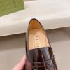 Gucci leather penny loafers