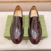 Gucci leather penny loafers