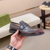 Gucci leather penny loafers