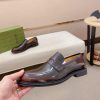 Gucci leather penny loafers