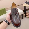 Gucci leather penny loafers