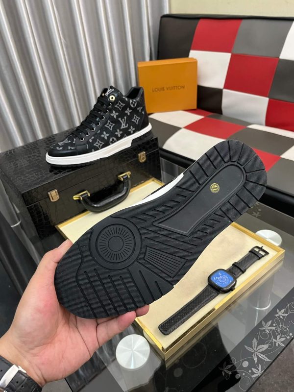 Louis Vuitton Calfskin Monogram Stellar Sneaker Boots