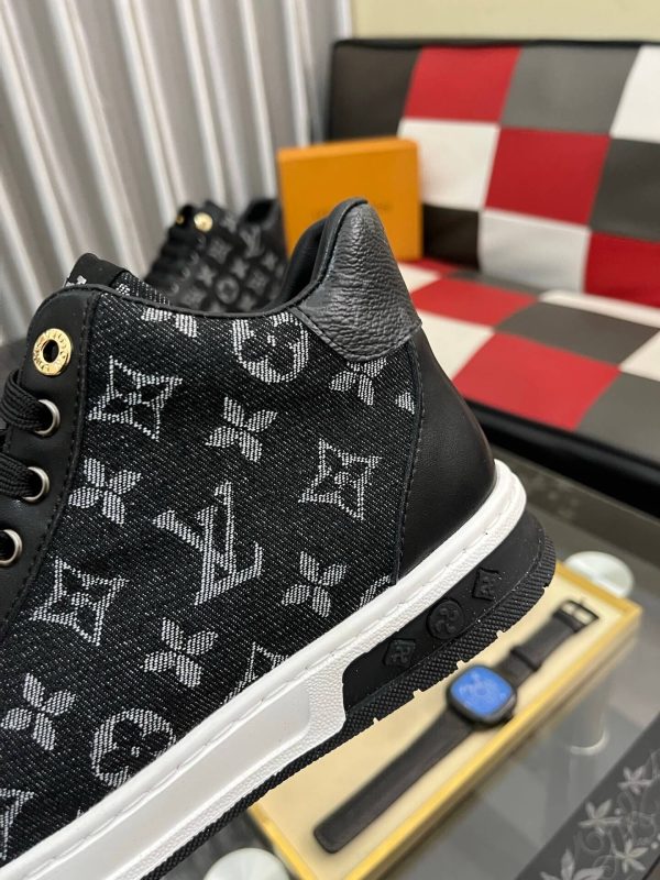 Louis Vuitton Calfskin Monogram Stellar Sneaker Boots
